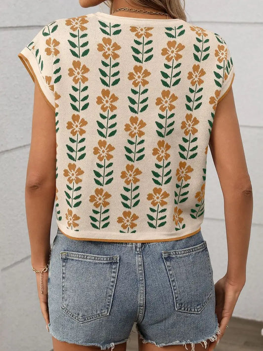 Outerwear Women’s Short Sleeve Sweater CWTBLS1714