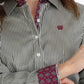 Shirts Women’s Cinch TENCEL Black Striped MSW9165065
