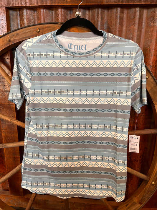 Shirts Women’s Cinch Blue Southwest Print CTK7450015
