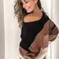 Outerwear Women’s Crew Neck Knitted Sweater CWOSWL3115