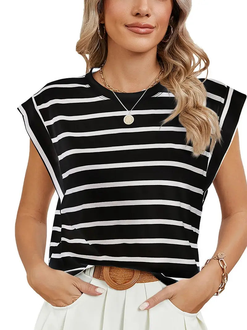 Shirts Women’s Striped Raglan CWTBL0865