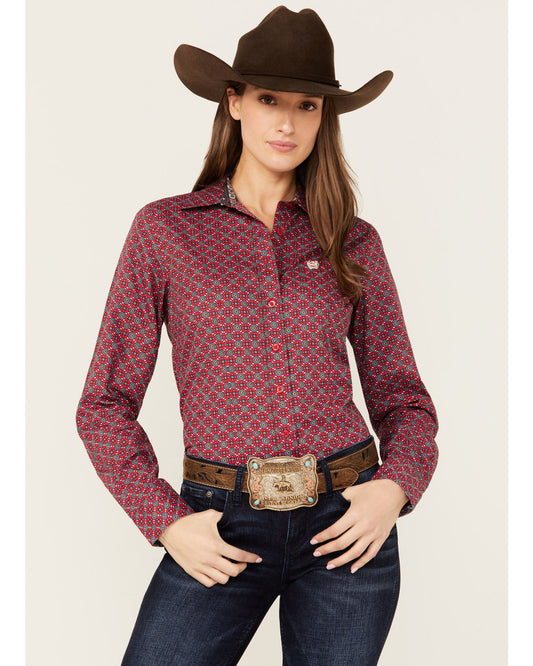 Shirts Women’s Cinch Long Sleeve Arena Flex MSW9163029