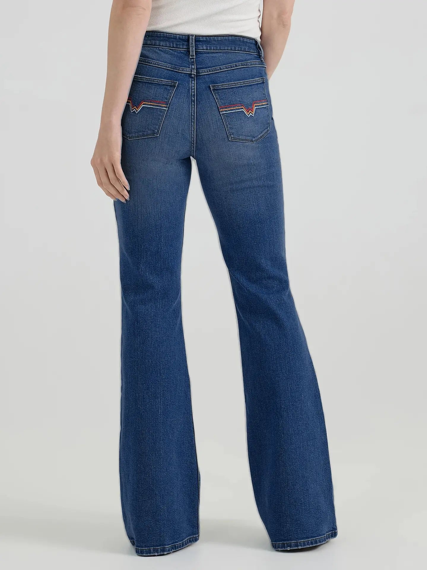 Jeans Women’s Boot Cut  Western Embroidered RCJY05585