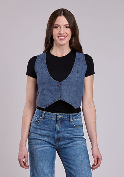 Outerwear Women’s Roper Denim Vest 03-074-0594–6173