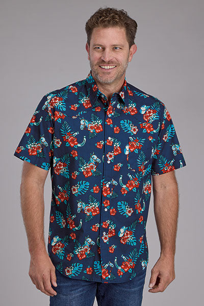 Shirts Men’s Roper S.S Snap Western Hawaiian 03-002-0064-0250