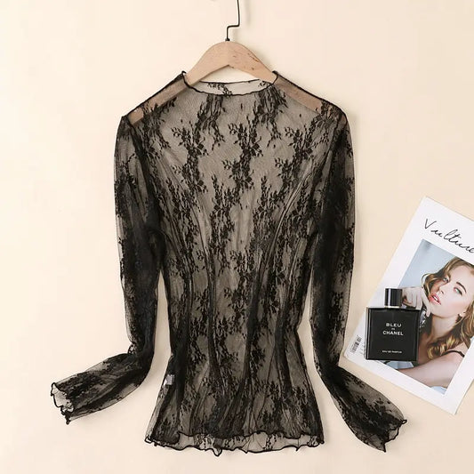 Shirts Women’s Lace Top Mesh Missy TO1034