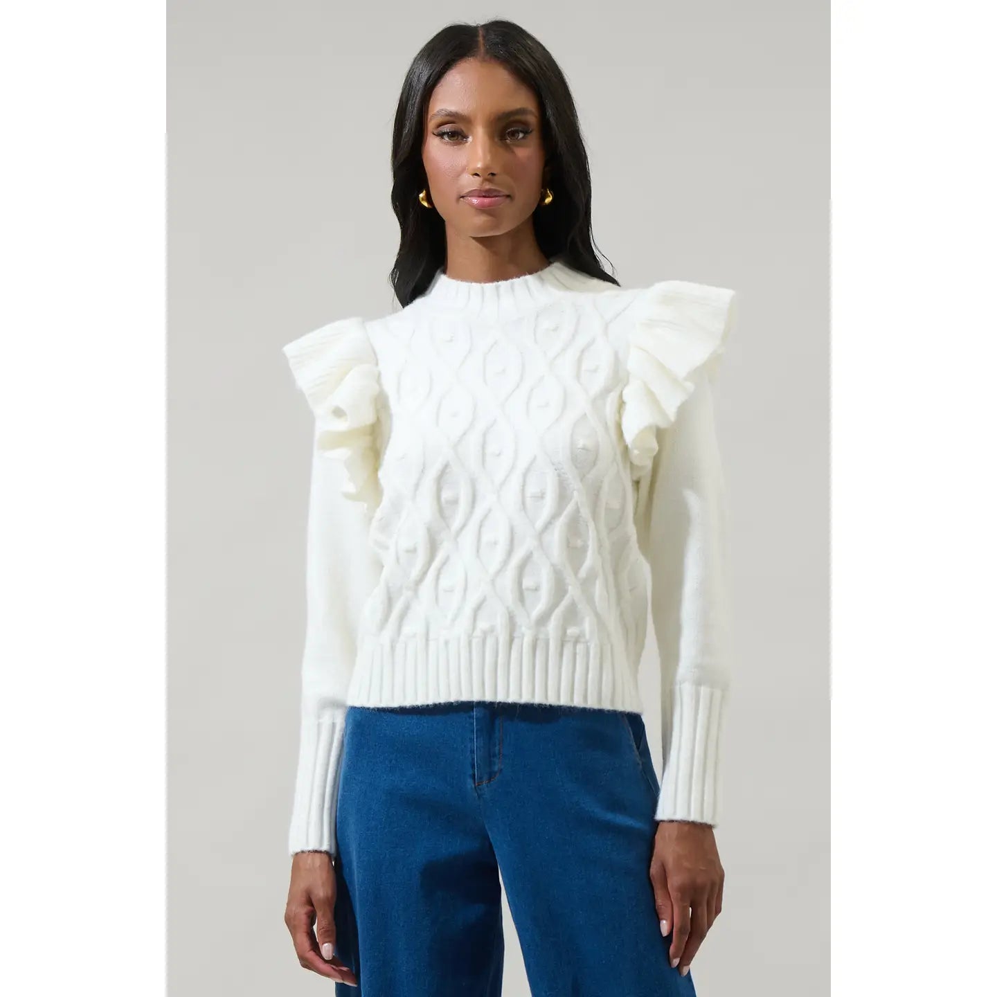 Outerwear Women’s Knit Sweater STT17474