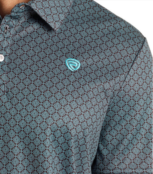 Shirts Men’s Rock&Roll Geo Printed Polo BM51T06000