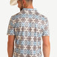 Shirts Men’s Rock&Roll Aztec Printed Polo White BM51T06010