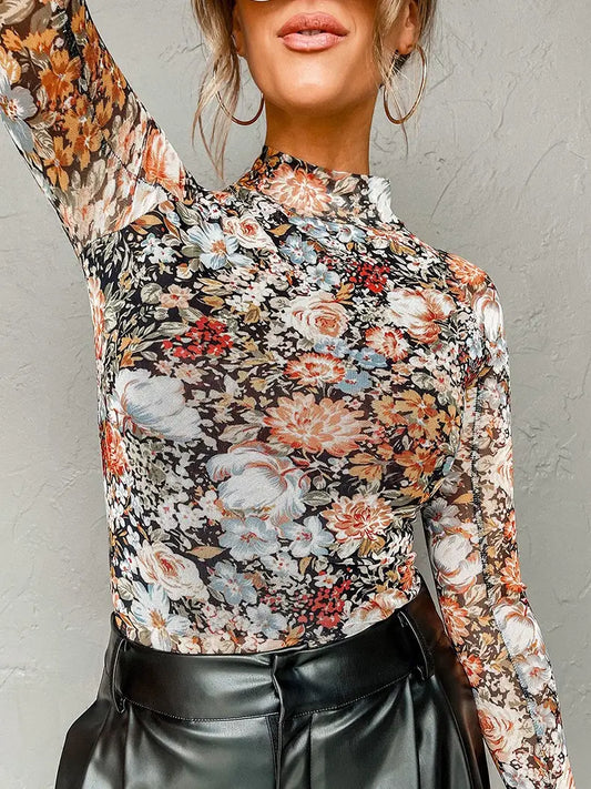 Shirts Women’s Floral Long Sleeve W20509602