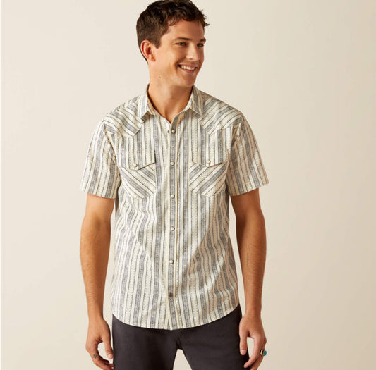 Shirts Men’s Ariat Retro Short Sleeve Snap Holden 10058713