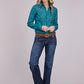Shirts Women’s Roper Long Sleeve Button Floral 03-050-0590-1007