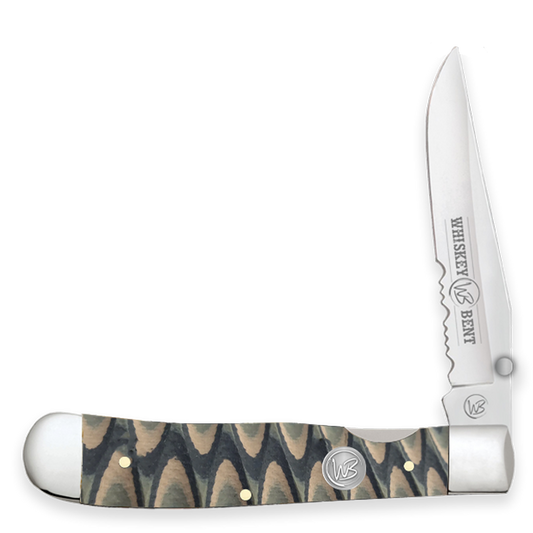 Accessories Knifes Lock Clip Brown Fang WB16-28
