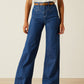 Jeans Women’s Ariat Rinse High Rise Wide Leg 10061392