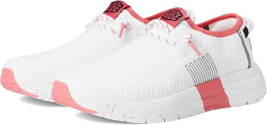 Shoes Women’s Hey Dude Sirocco Sport Pink Stripe 40761-102