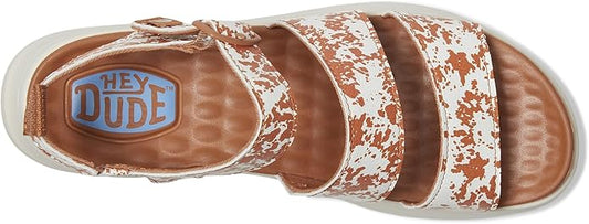 Shoes Women’s Hey Dude Delray Slide Animal Shimmer 43620-2UG
