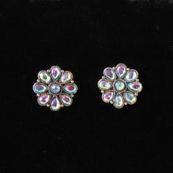 Earrings Blazing Rox Stone Flower 3057097