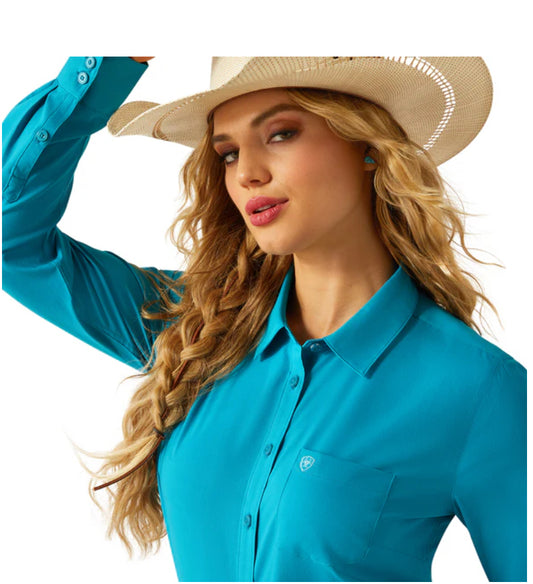 Shirts Women’s Ariat Kirby Pro Enamel Blue 10058836