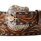 Belts Women’s Tooled  Gold Scroll  D140011402