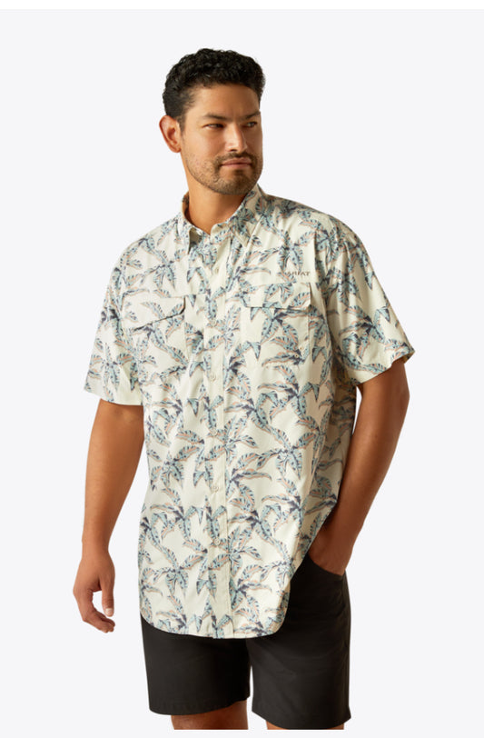 Shirts Men’s AriatShort Sleeve VENTTEK Outbound Papyrus 10058789