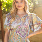 Shirts Women’s Double Ruffle Paisley 35272