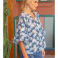 Shirts Women’s Spaghetti Floral Tie Top Beaded 35281