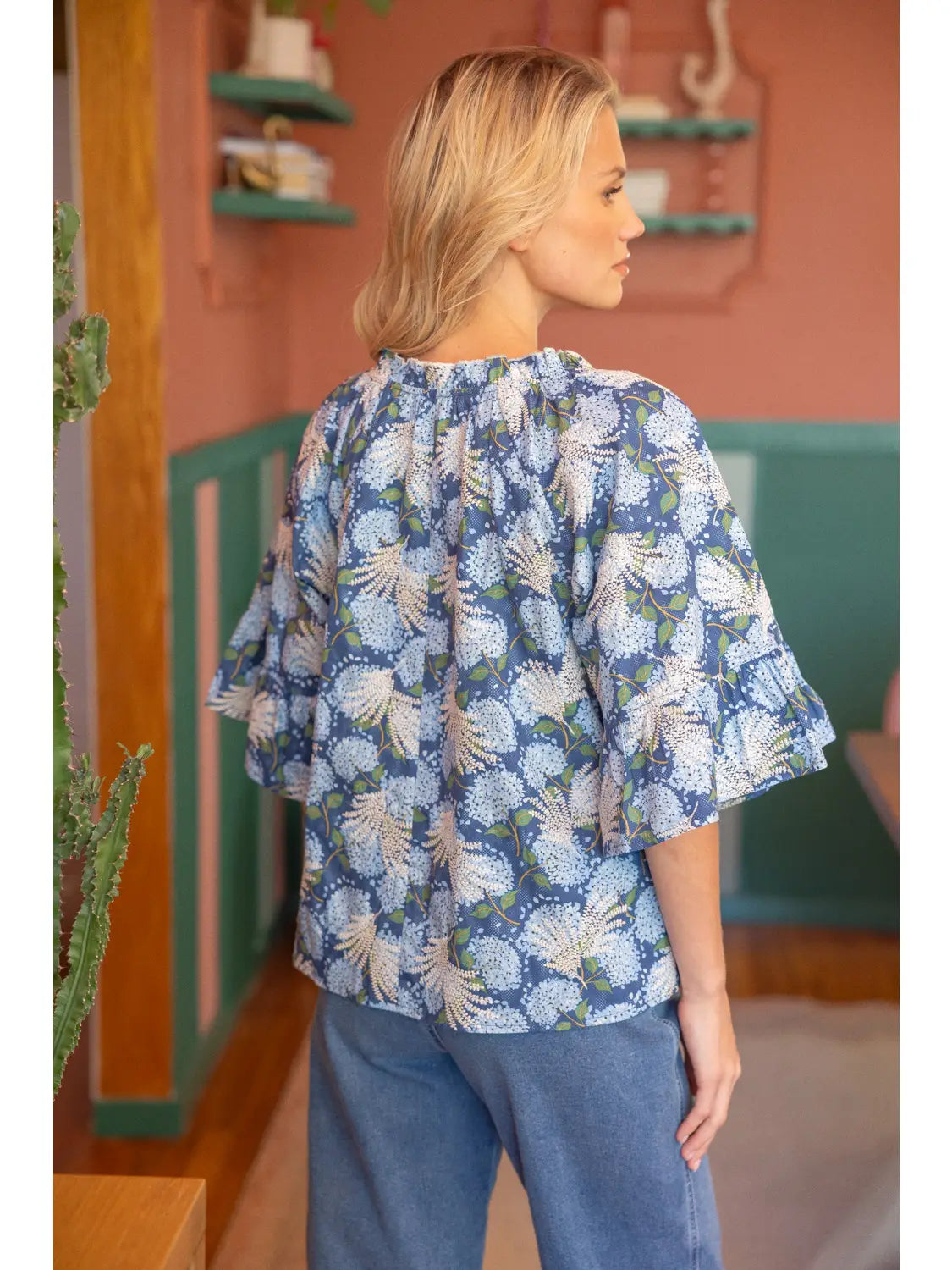 Shirts Women’s Spaghetti Floral Tie Top Beaded 35281