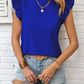 Shirts Women’s Ruffle Short Sleeve Blouse W20510229