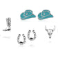 Jewelry Women’s Attitude Earrings Stud Set AER6241