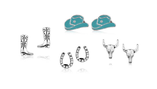 Jewelry Women’s Attitude Earrings Stud Set AER6241