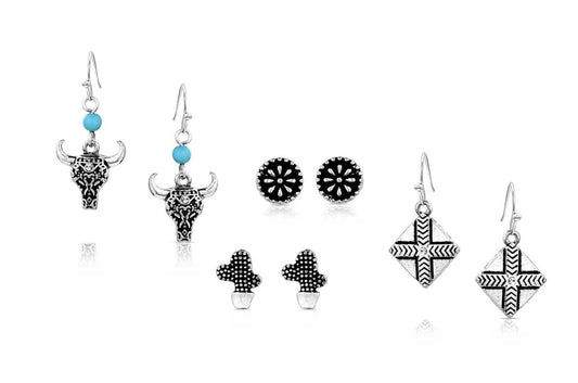 Jewelry Women’s Attitude  Earring Stud Set AER6242