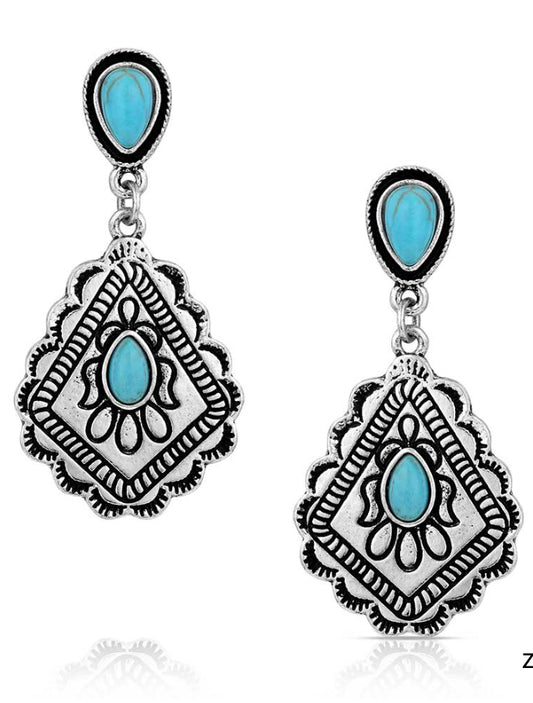 Jewelry Women’s Attitude Dangle Earring AER6254