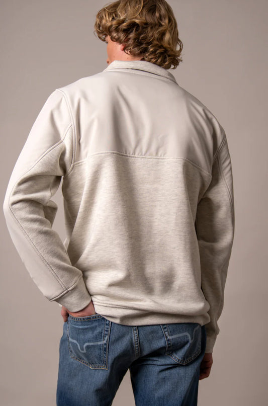 Men’s Outerwear Kimes Quarter Zip La Rue Natural