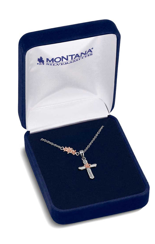 Jewelry Montana Silversmiths Cross Necklace NC6206