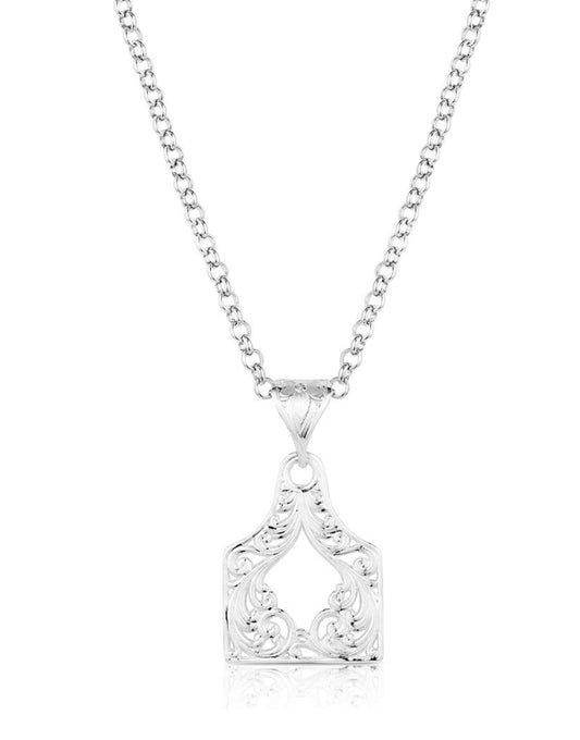 Jewelry Women’s Montana Silversmiths Ear Tag Necklace NC6135