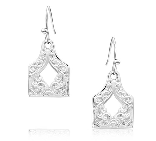 Jewelry Montana Silversmiths Ear Tag Earrings ER6135