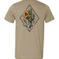 Shirts Red Dirt Short Sleeve Tee  Diamond Cactus RDHC-T-137