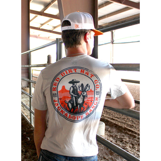 Shirts Red Dirt Short Sleeve Tee Jackalope Trail RDHC-T-143