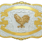 Belt Buckles Crumrine Rooster Medium 38432