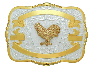 Belt Buckles Crumrine Rooster Medium 38432