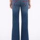 Jeans Women’s 7 for all Mankind Tailorless,RED WHITE BLUE Pocket 7U31044A 1BW (EXCHANGE ONLY)
