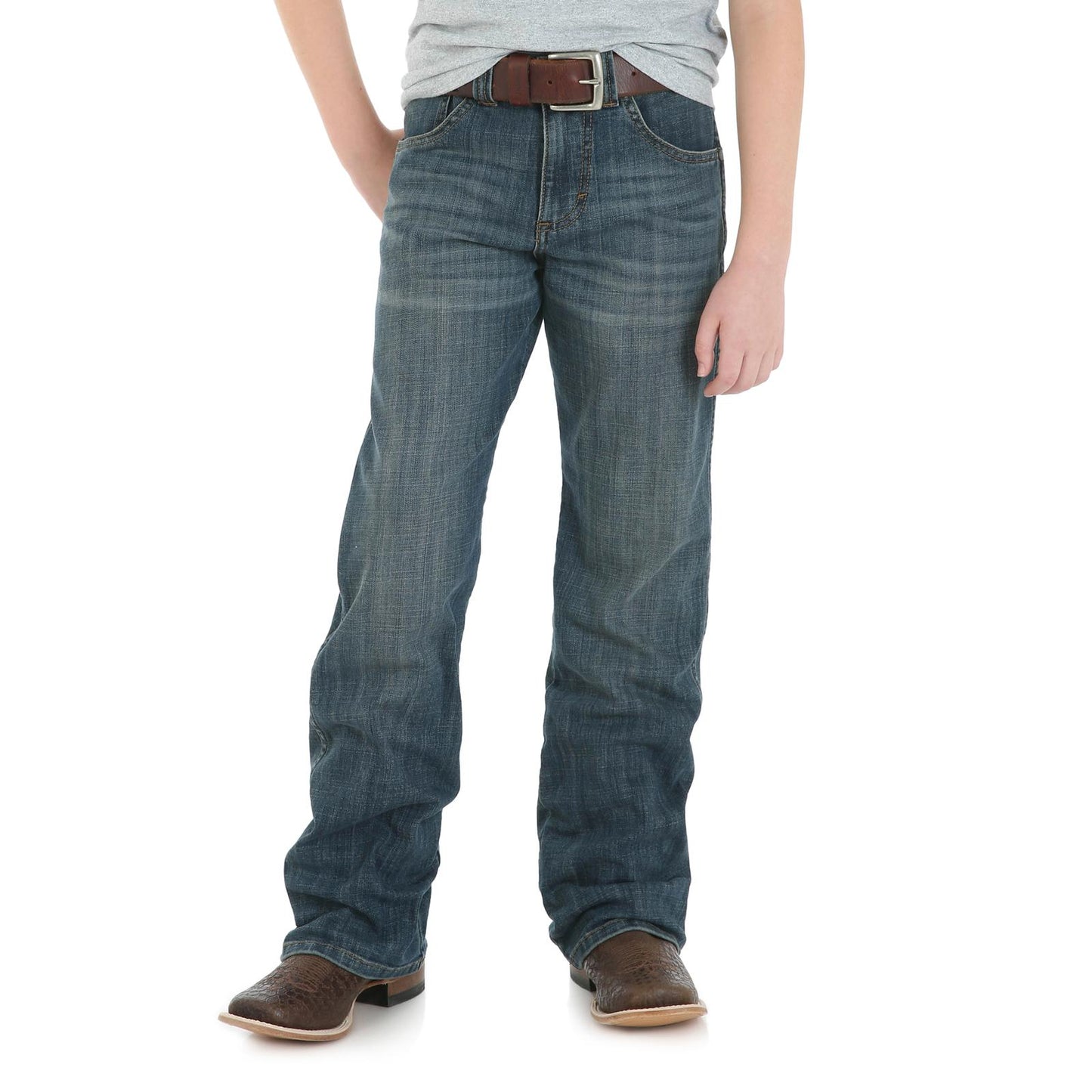Jeans Boys Wrangler Retro Relaxed Boot 10JRT20FL