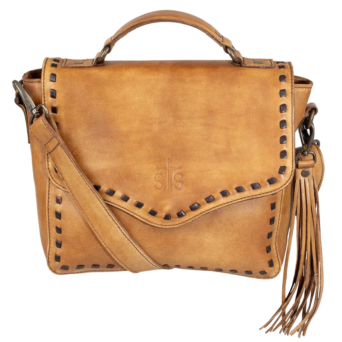 Purses Women’s STS Bandera Tan Dakota Crossbody STS32441, 32441