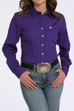 Shirts Women’s Cinch Long Sleeve Solid MSW9164076