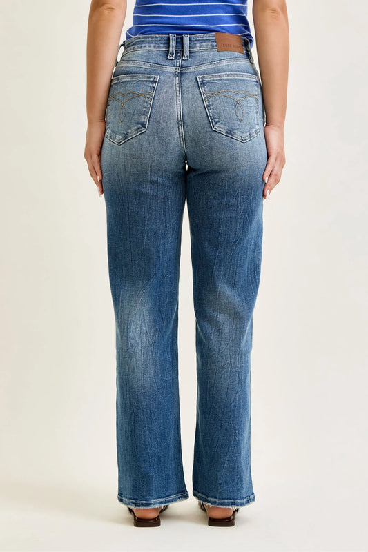 Jeans Women’s Judy Blue Mid Rise Straight JB82719
