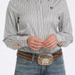 Shirts Women’s Cinch TENCEL L.S White MSW9165069