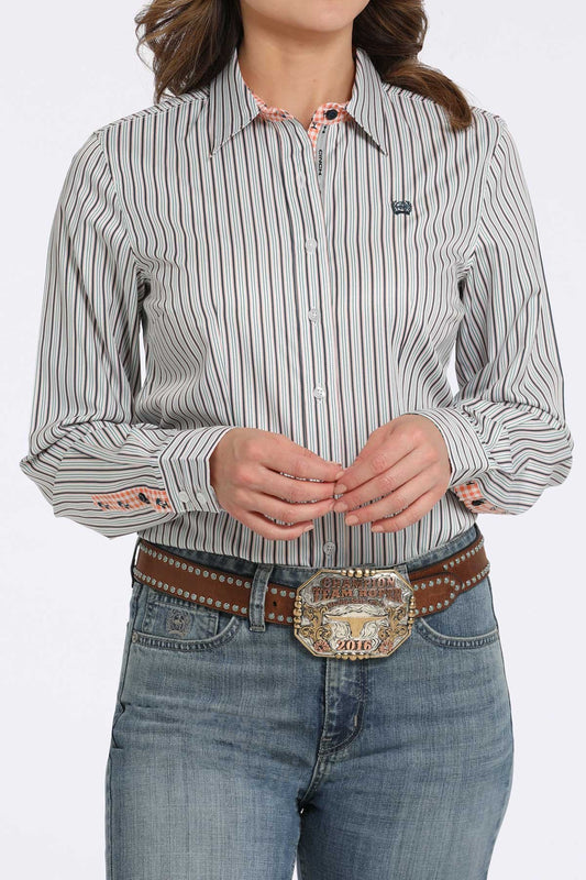 Shirts Women’s Cinch TENCEL L.S White MSW9165069