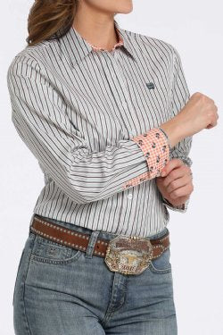 Shirts Women’s Cinch TENCEL L.S White MSW9165069