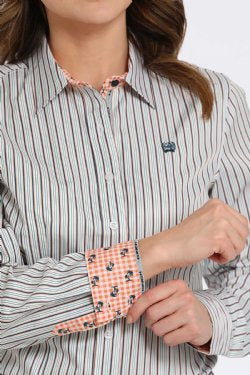 Shirts Women’s Cinch TENCEL L.S White MSW9165069
