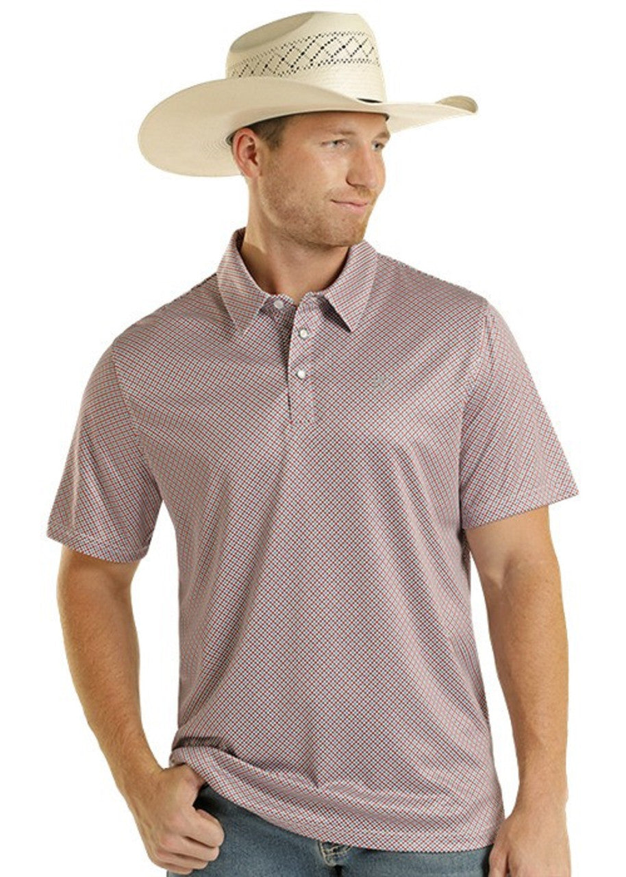 Shirts Men’s Panhandle Short Sleeve Polo Pearl Snap TM51T08976